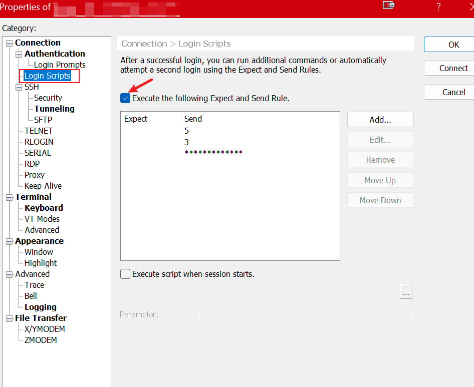 login scripts